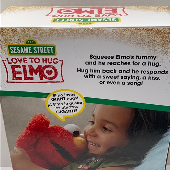 123 Sesame Street love to hug Elmo - Picture 6 of 9